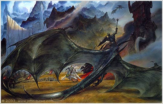 The Lord Of The Rings 1000 Piece Jigsaw Puzzle: John Howe - Theoden's Bane