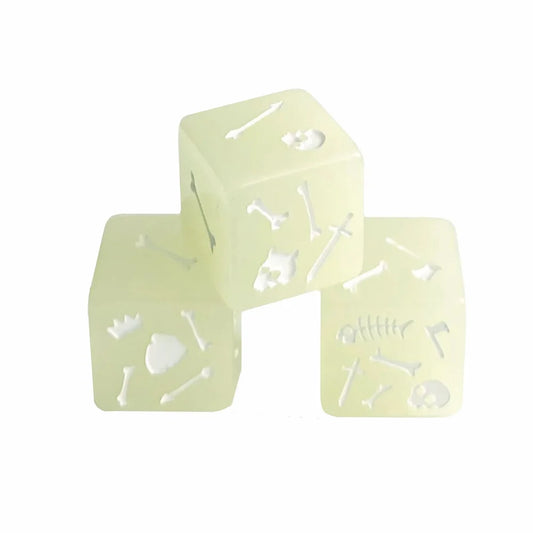 BOW D6 Pair | Gelatinous Cube [GLOW]