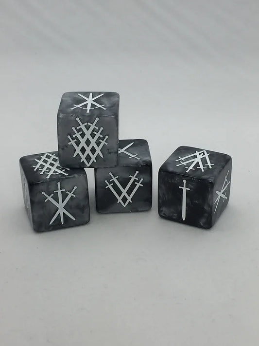 BOW D6 Pair | Swords in the Stone