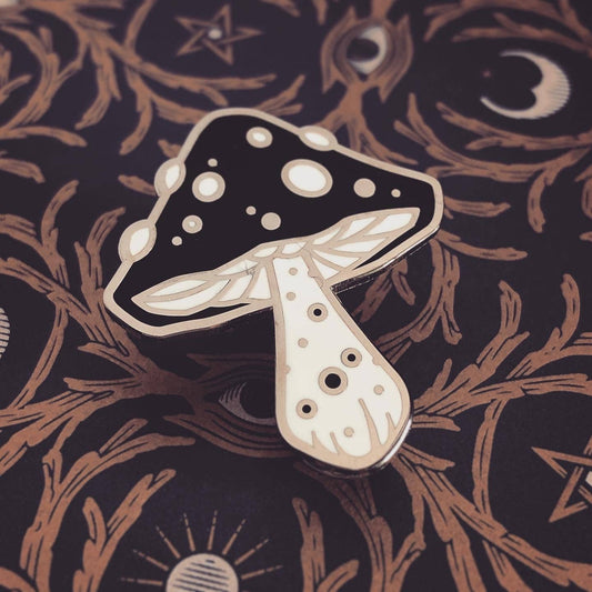 FCC Enamel Pin | The Magical Mushroom
