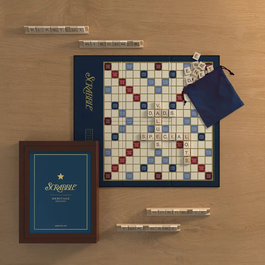 WS Game Company Scrabble Heritage Edition