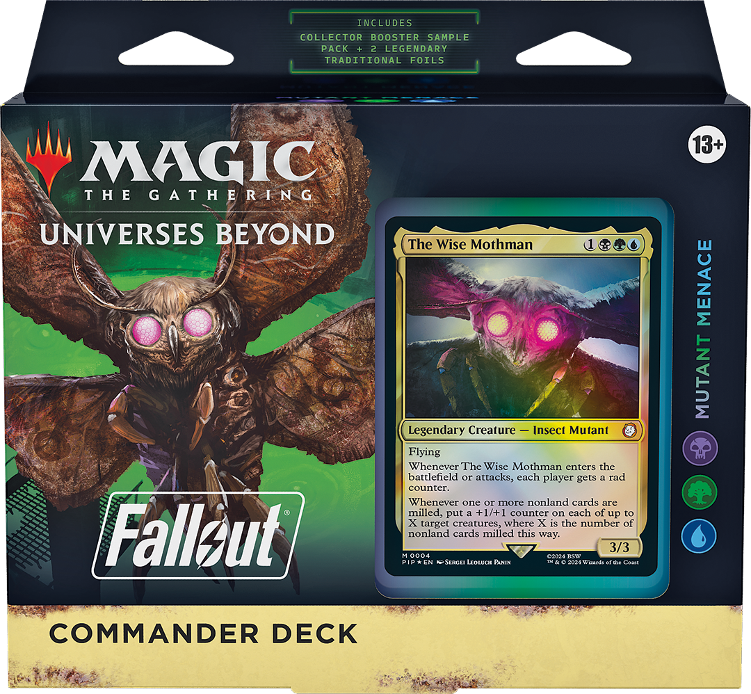 Magic The Gathering: Universes Beyond Fallout Commander Deck: Mutant Menace