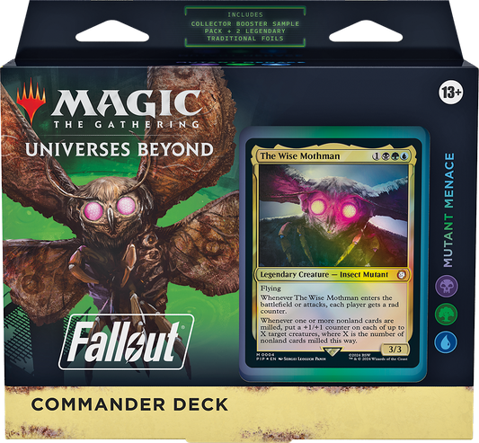 Magic The Gathering: Universes Beyond Fallout Commander Deck: Mutant Menace