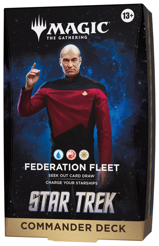 PREORDER: Magic: The Gathering - Star Trek Commander Deck Federation Fleet
