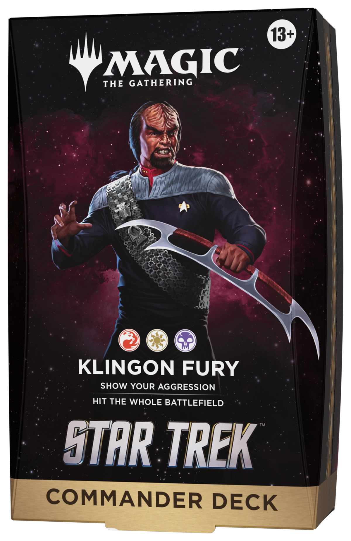 PREORDER: Magic: The Gathering - Star Trek Commander Deck Klingon Fury