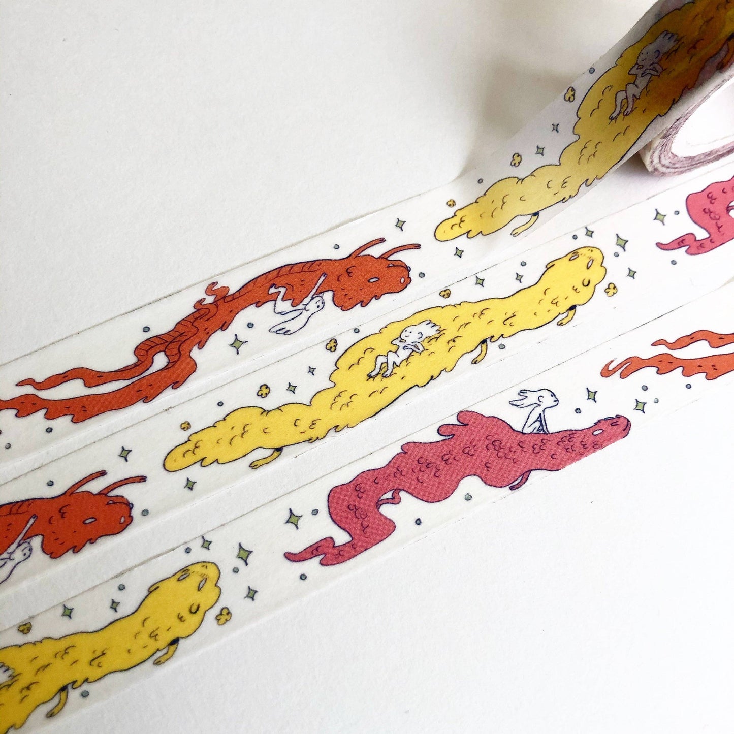 Washi Tape | Dragon Girl