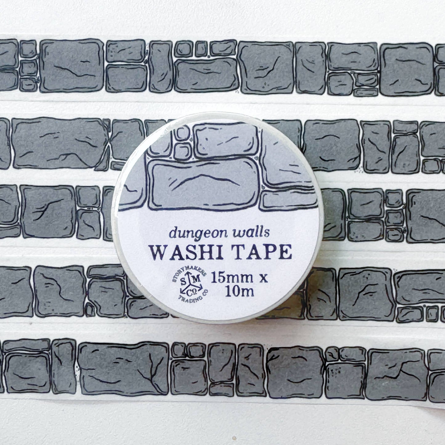 STC Cartography Washi Tape | Stone Walls