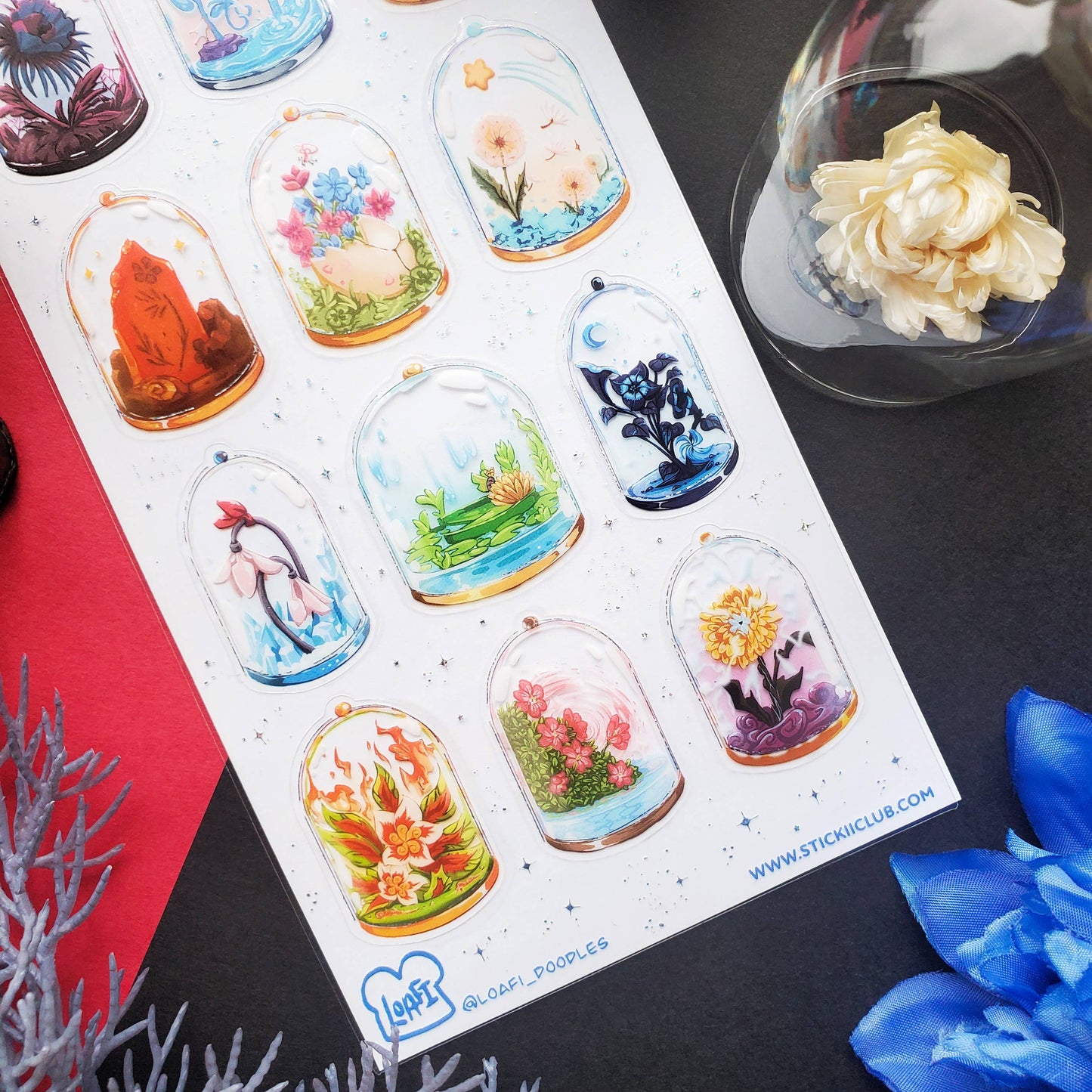 Sticker Sheet | Enchanted Flowers