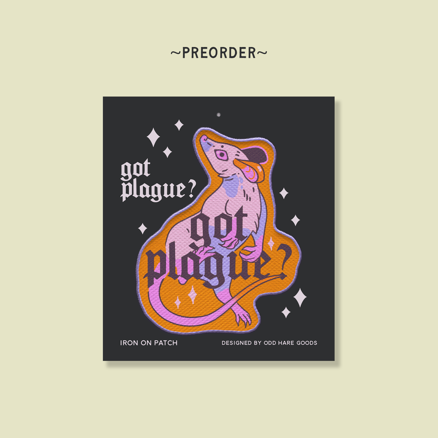 OHG Iron On Patch | Got Plague