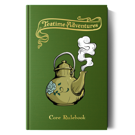 Teatime Adventures 2E, a cozy mystery RPG
