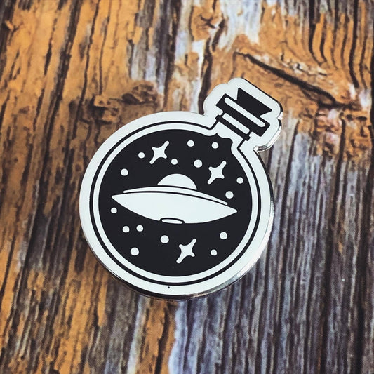 FCC Enamel Pin | Ship in a Bottle