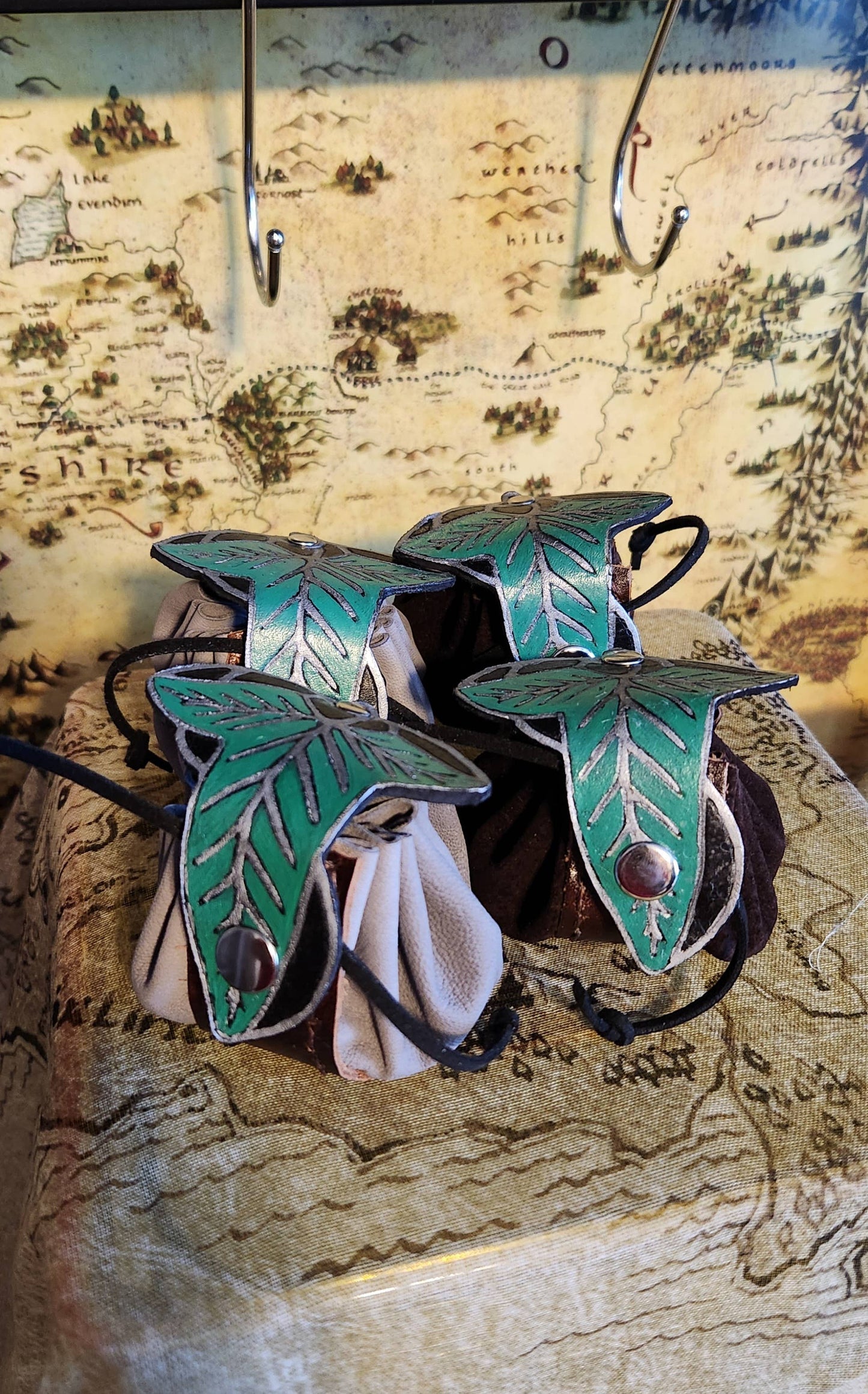 Leather Dice Pouch | Lórien Leaf