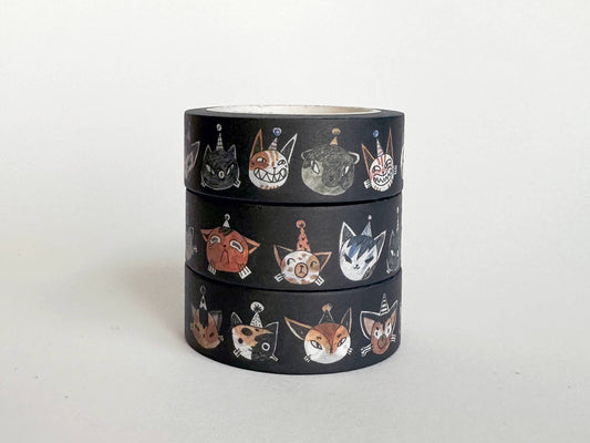 SC Washi Tape | Party Cats