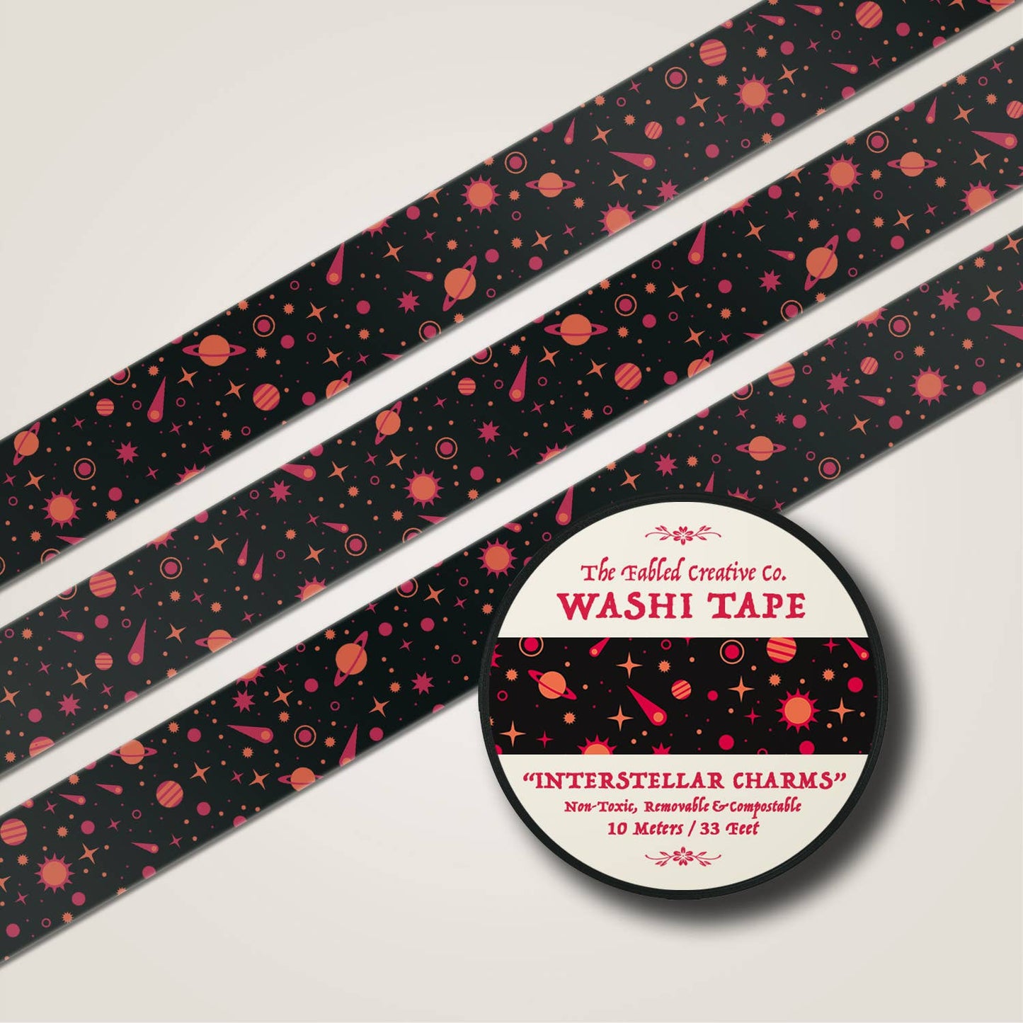 FCC Washi Tape | Interstellar Charms