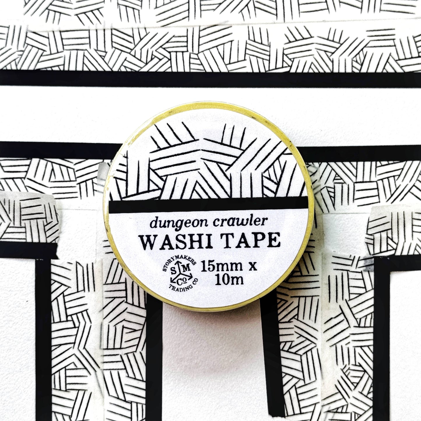 STC Cartography Washi Tape | Dungeon Walls