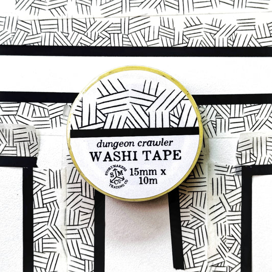 STC Cartography Washi Tape | Dungeon Walls