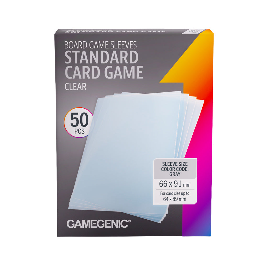 Board Game Sleeves Standard Card Game Clear