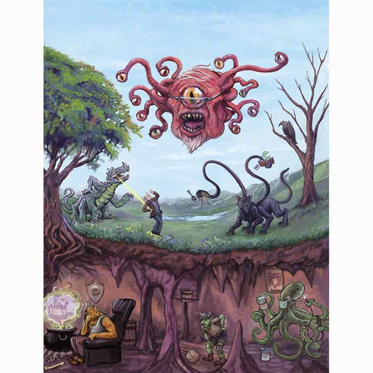 SALE - THE MID-LIFE MONSTER MANUAL: YOUR BASIC PARODY (SYSTEM-NEUTRAL SOURCEBOOK)