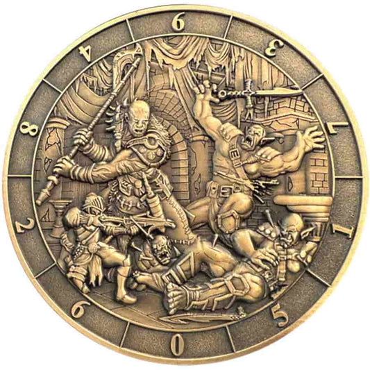 sale - GOLIATH COINS: DICE COIN D10: BATTLE SCENE