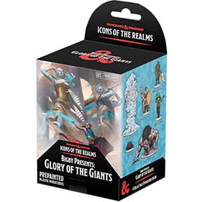 D&D Icons Bigby Presents Glory Giants Booster Box Set 27 [WZK96262]