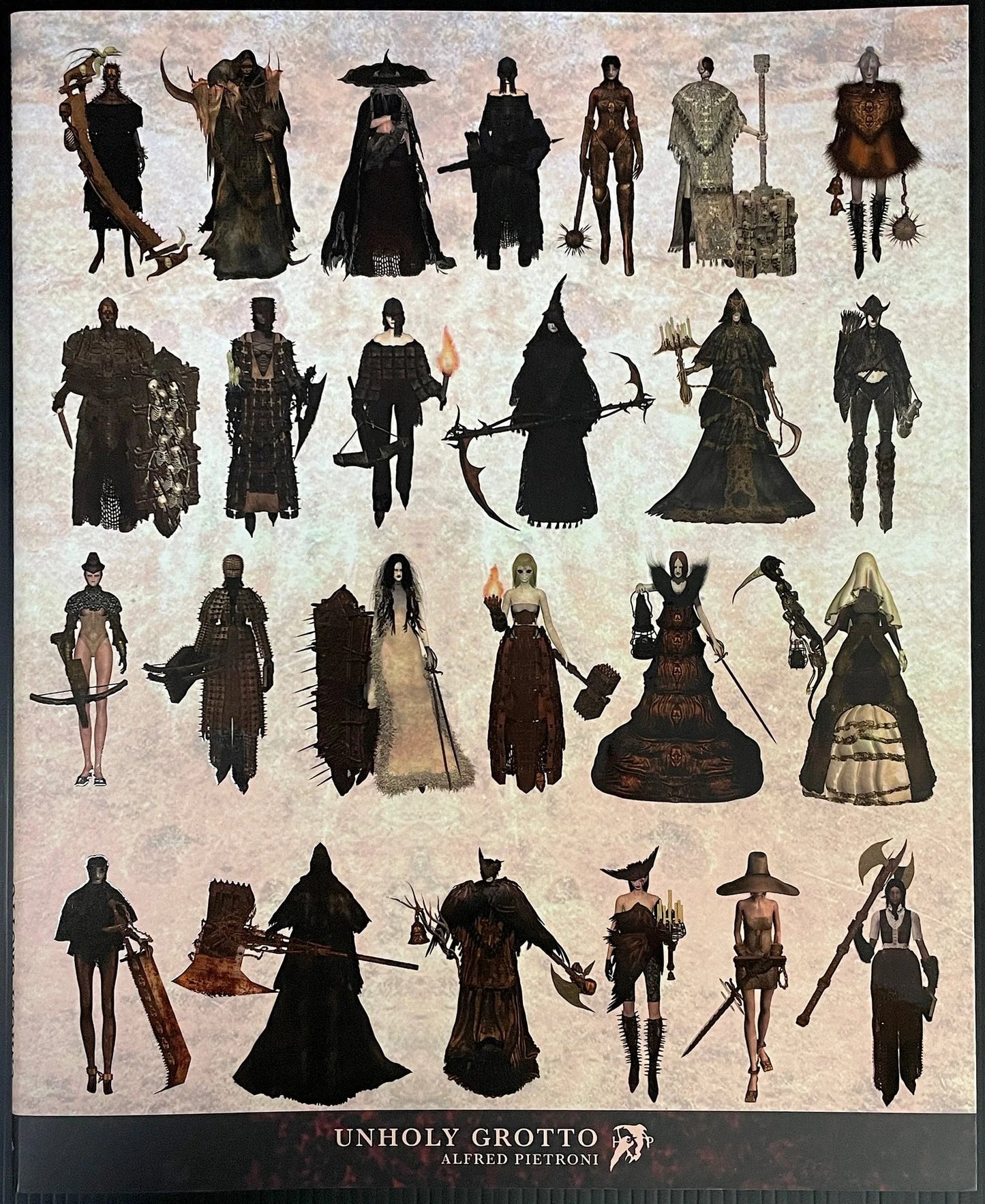 SALE - Unholy Grotto: Fashion Dark Weird Fantasy Art Book
