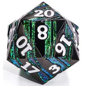 HD TITAN Full Metal D20 | Aura of Vitality