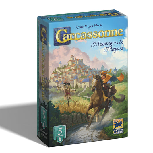 Carcassonne Exp5 (V3.1) : Messengers & Mayors