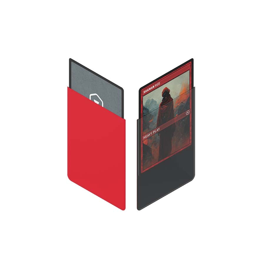 sale - HEAVY PLAY: CURV SLEEVES: STANDARD 100: SHAMAN RED