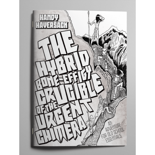 The Hybrid Bone Effigy Crucible of the Urgent Chimera