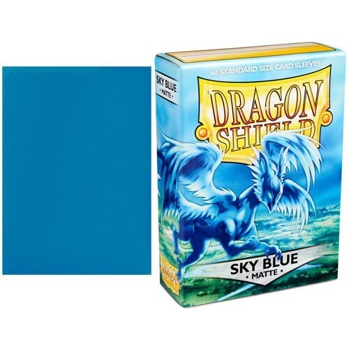 Dragon Shield 60ct Deck Protector Matte Sky Blue