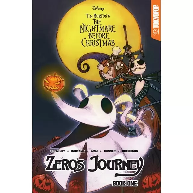Disney Manga: Tim Burton's The Nightmare Before Christmas (Zero's Journey, 1) [Milky, D.J. etc]