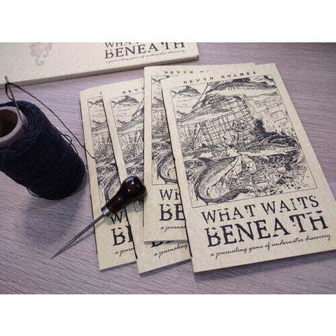 What Waits Beneath: A Journaling Game of Underwater Discovery