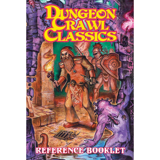Dungeon Crawl Classics Reference Booklet