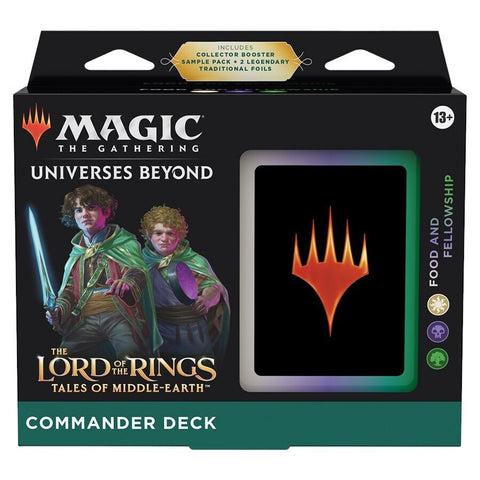 Magic the Gathering: Lord of the Rings Commander Deck Food and Fellowship