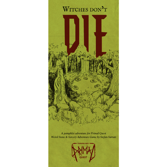 sale - Witches Don't Die: A Primal Quest Adventure