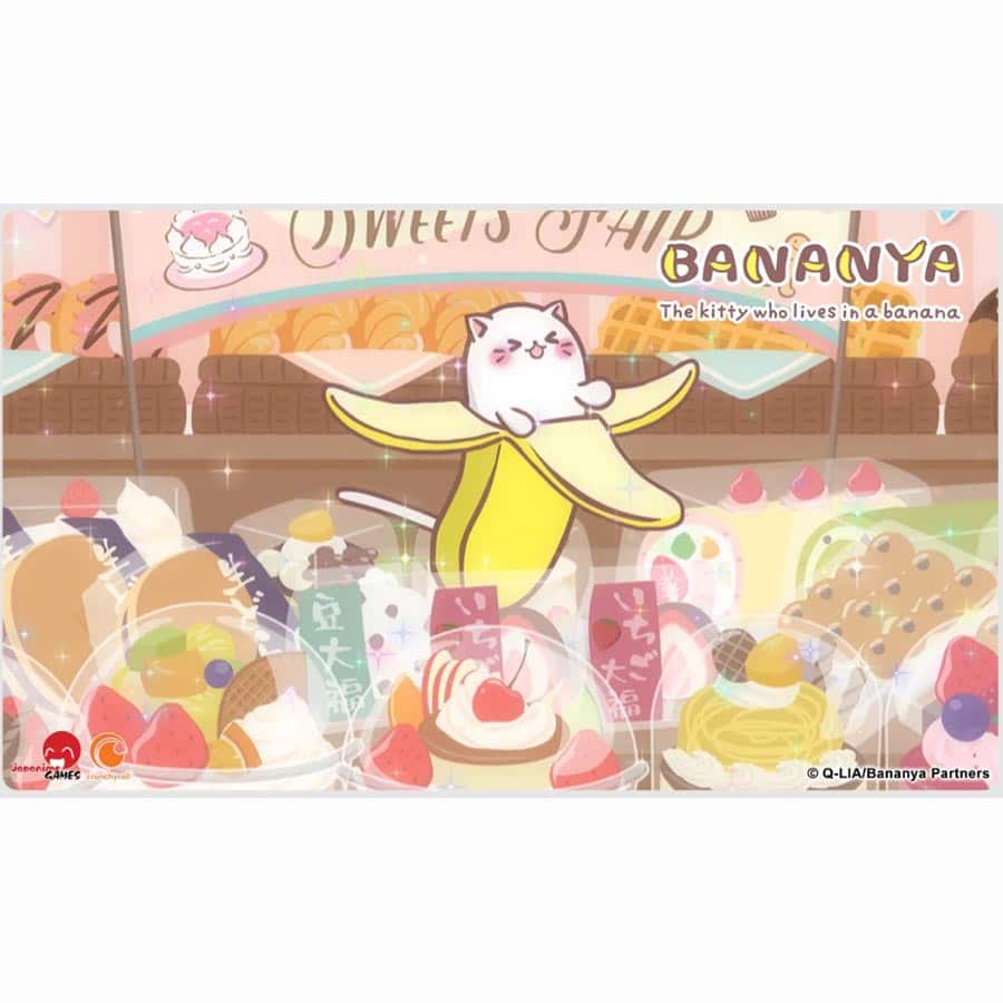 Bananya Sweet Shoppe Playmat