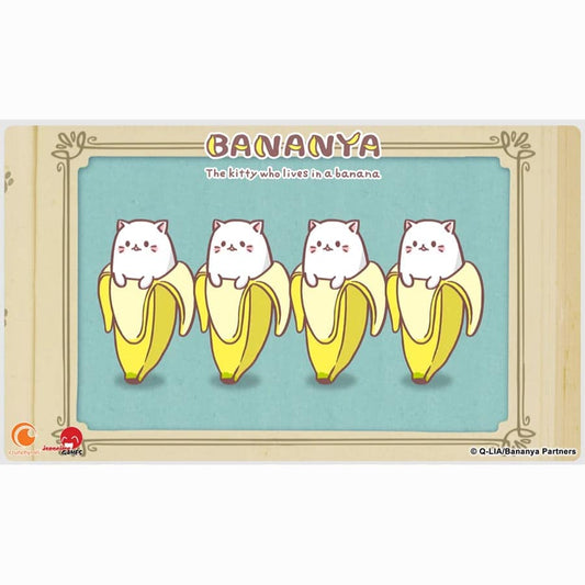 Bananya Bananya Line Playmat