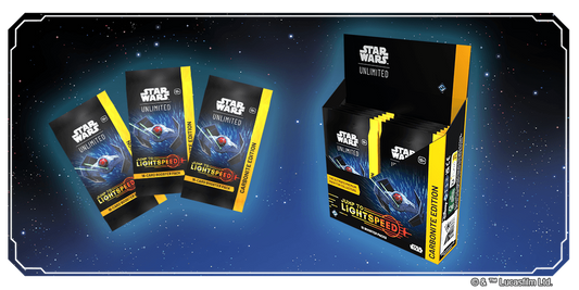 Star Wars: Unlimited – Jump to Lightspeed: Carbonite Booster Display