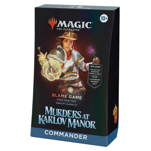 Magic the Gathering: Murders at Karlov Manor "Blame Game" Commander Deck