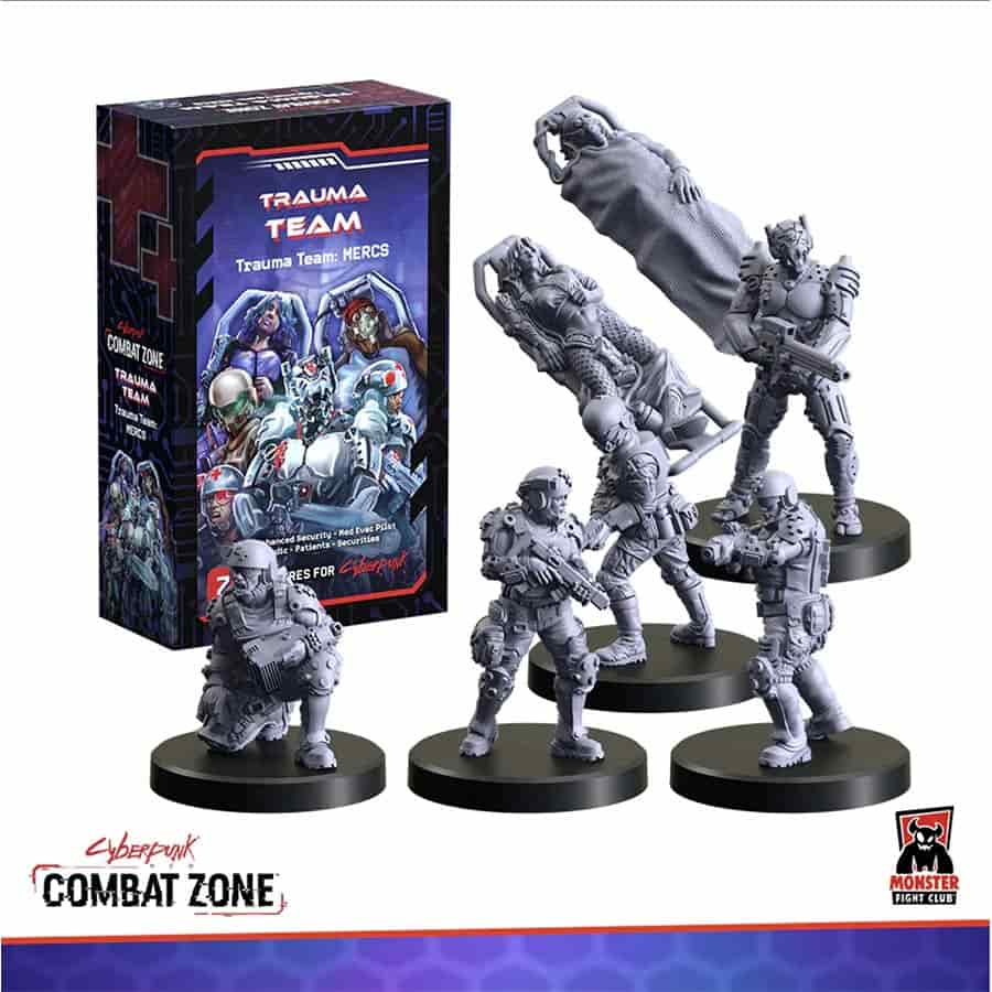 CyberPunk Red: Combat Zone: Trauma Team Faction Starter Box