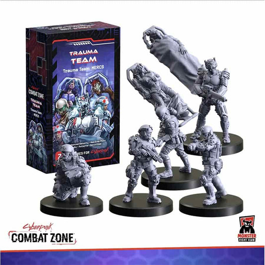 CyberPunk Red: Combat Zone: Trauma Team Faction Starter Box