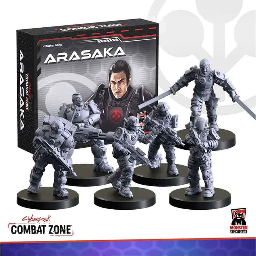 CyberPunk Red: Combat Zone: Arasaka Faction Starter Box