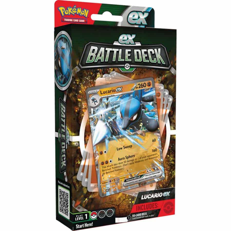 Pokemon TCG Battle Decks: Ampharos Ex and Lucario Ex
