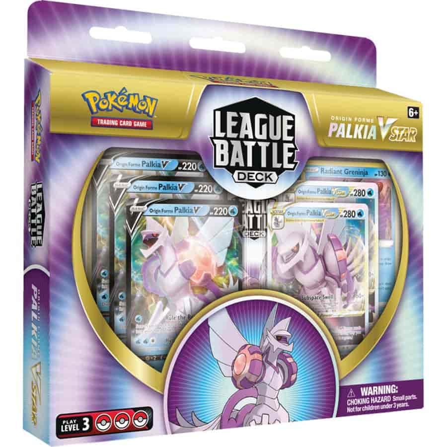 Pokemon TCG Origin Forme Palkia Vstar League Battle Deck