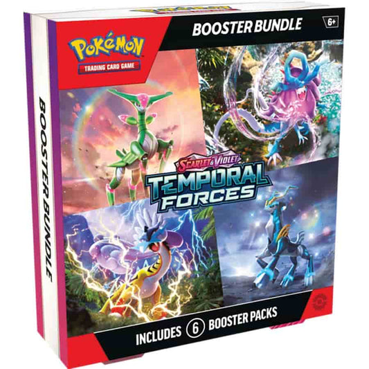 POKEMON TCG: SCARLET AND VIOLET: TEMPORAL FORCES: BOOSTER BUNDLE