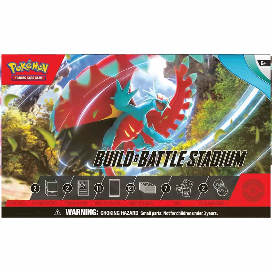POKEMON TCG: SCARLET AND VIOLET: PARADOX RIFT: BUILD AND BATTLE STADIUM