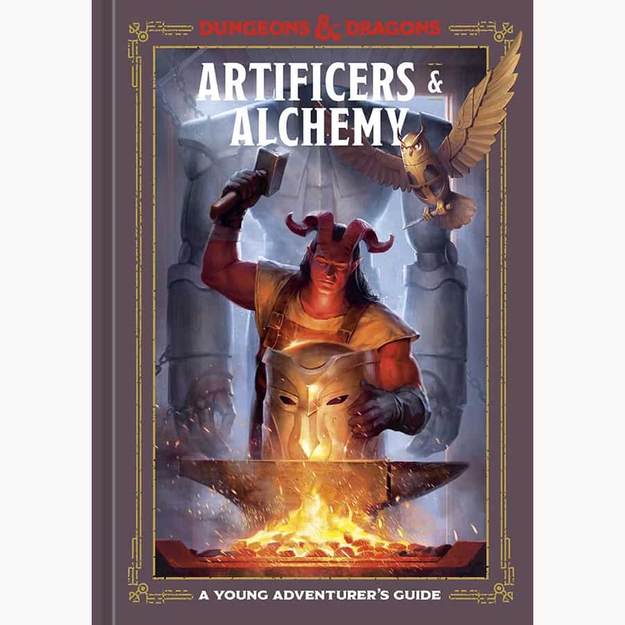 SALE - DUNGEONS AND DRAGONS: A YOUNG ADVENTURER'S GUIDE: ARTIFICERS AND ALCHEMY HARDCOVER