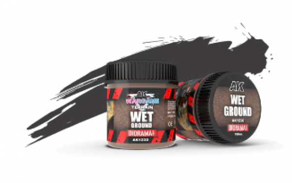 wet ground acrylic diorama paste - AK INTERACTIVE