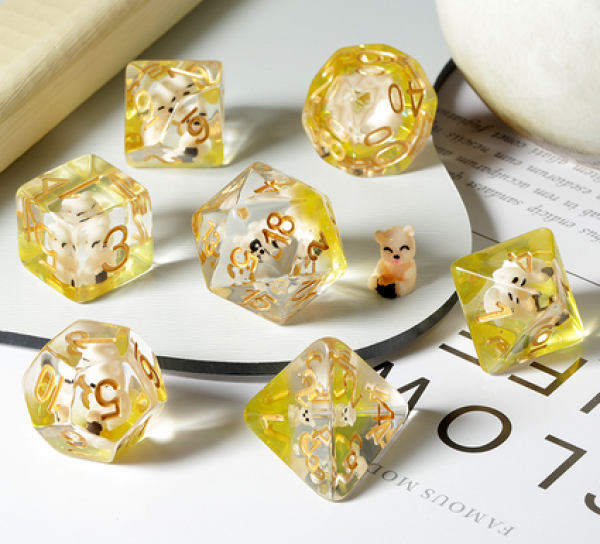 DH Creature Inclusion Standard Dice Set | Honey Bear