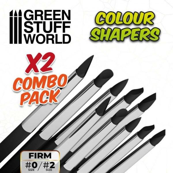 Green Stuff World Color Shapers - Firm Combo Pack